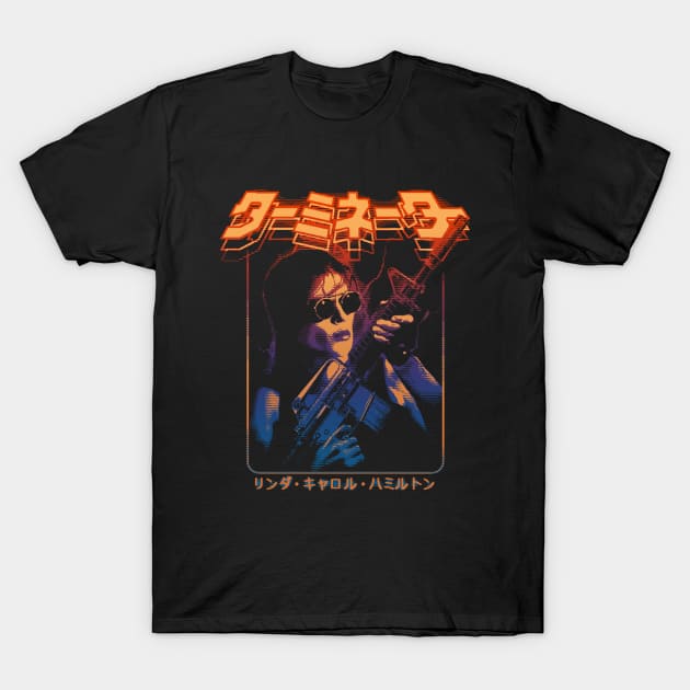 Terminator 2: Judgement Day Sarah Connor T-Shirt by Bootleg Factory